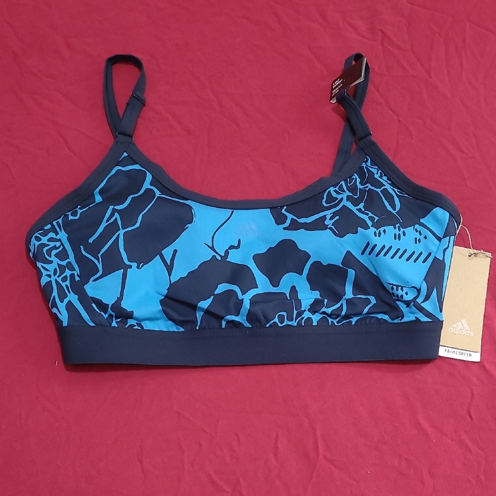 Adidas Blue Sports Bra Intimates